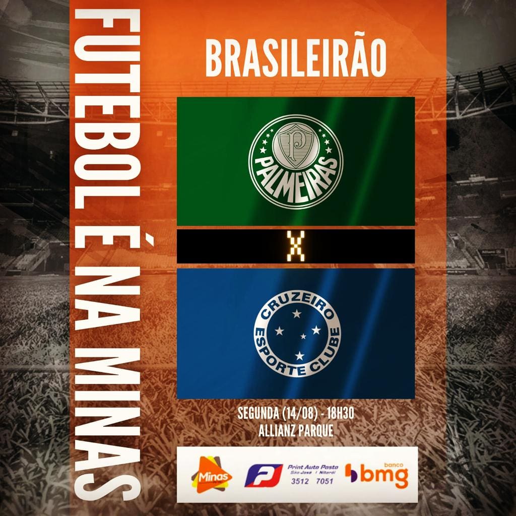 Palmeiras marca no fim e vence Cruzeiro no Brasileirão