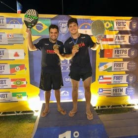 Atletas de Divinópolis conquistam o título brasileiro de Beach Tennis