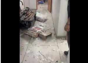 VÍDEO: Caixa com drogas explode dentro de delegacia em Belo Horizonte
