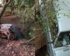 Idoso morre após carro cair dentro de córrego em Bambuí