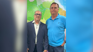 Pré-candidato Sargento Elton se encontra com Jair Bolsonaro em Brasília