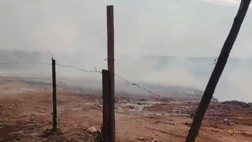 Bombeiros atuam em incêndio em Divinópolis - incendio divinopolis
